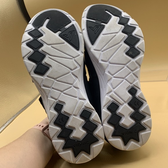 Vionic Aimmy Adjustable Straps Supportive Walking Sneakers Size 10 Black - Picture 5 of 7